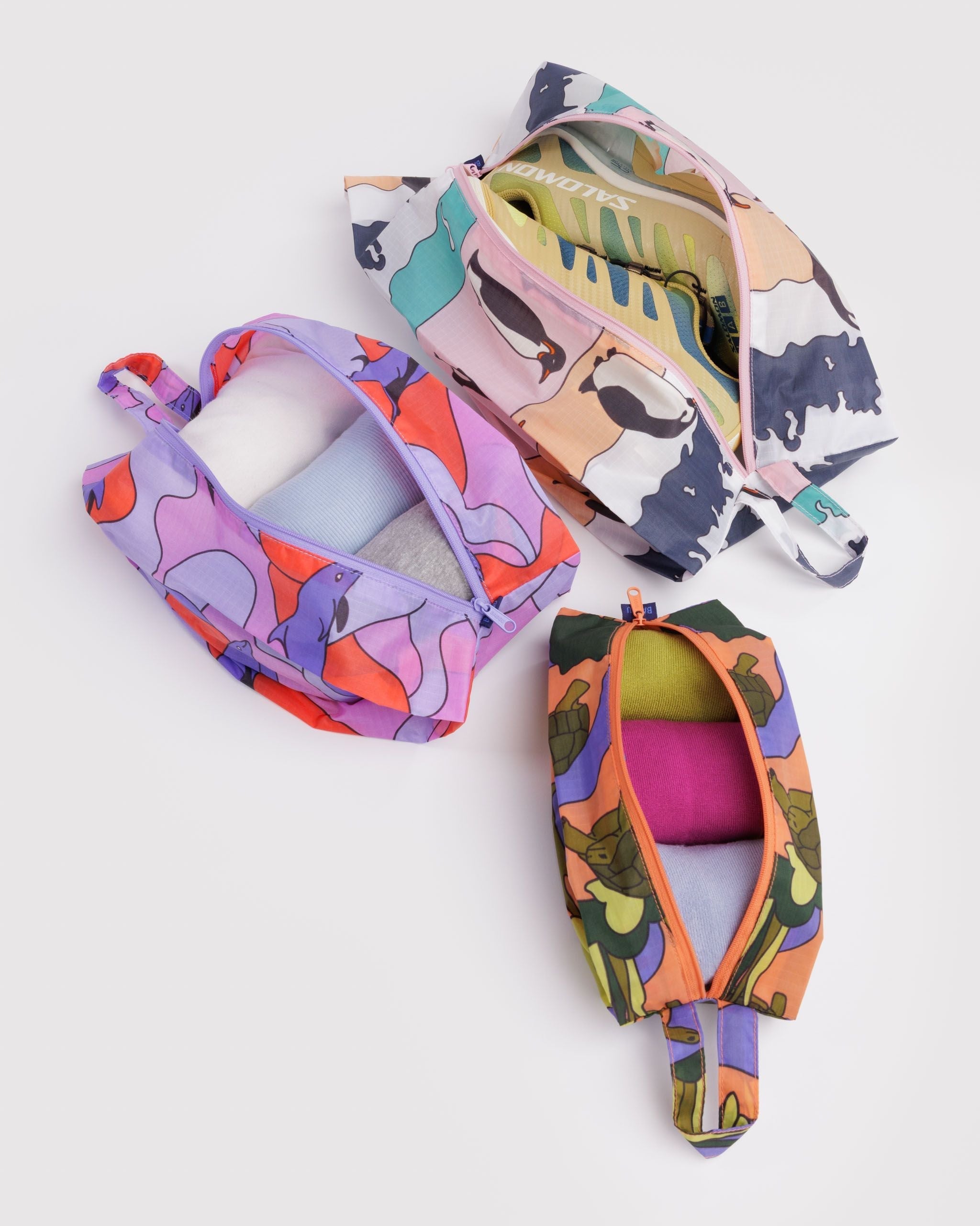 3D Zip Set - Vacation Animals