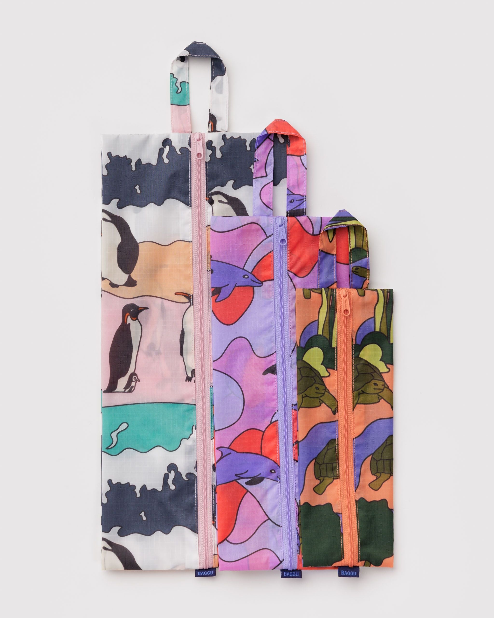 3D Zip Set - Vacation Animals